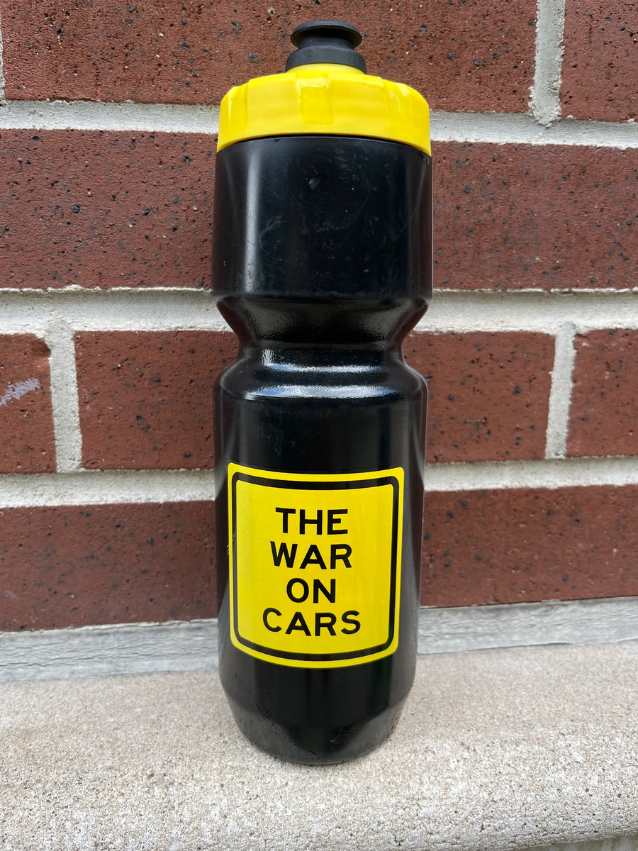 The War on Cars Water Bottle