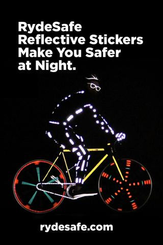 RydeSafe Reflective Decals 5-Pack