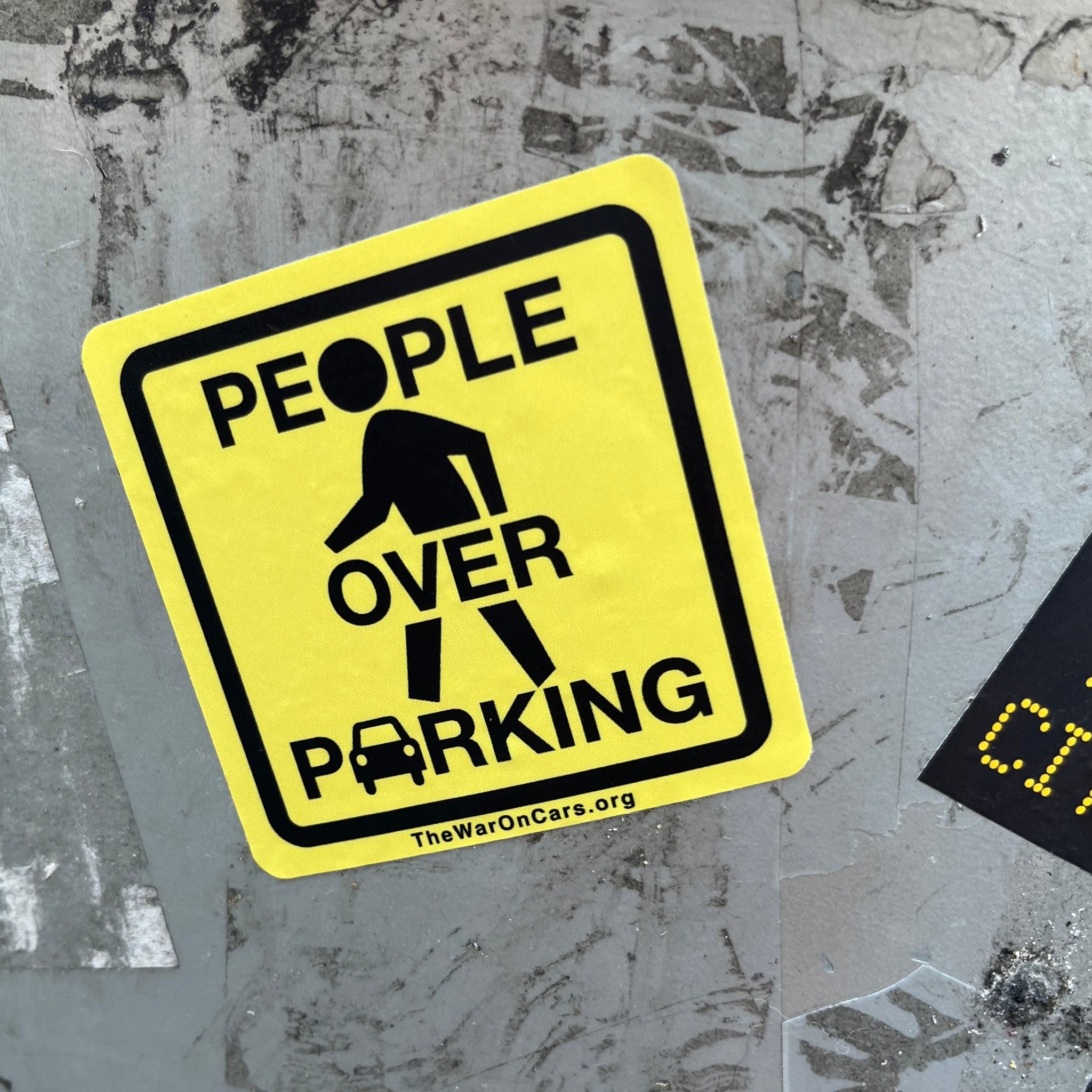 People Over Parking Sticker 10-Pack