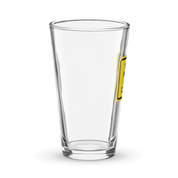 The War on Cars Pint Glass