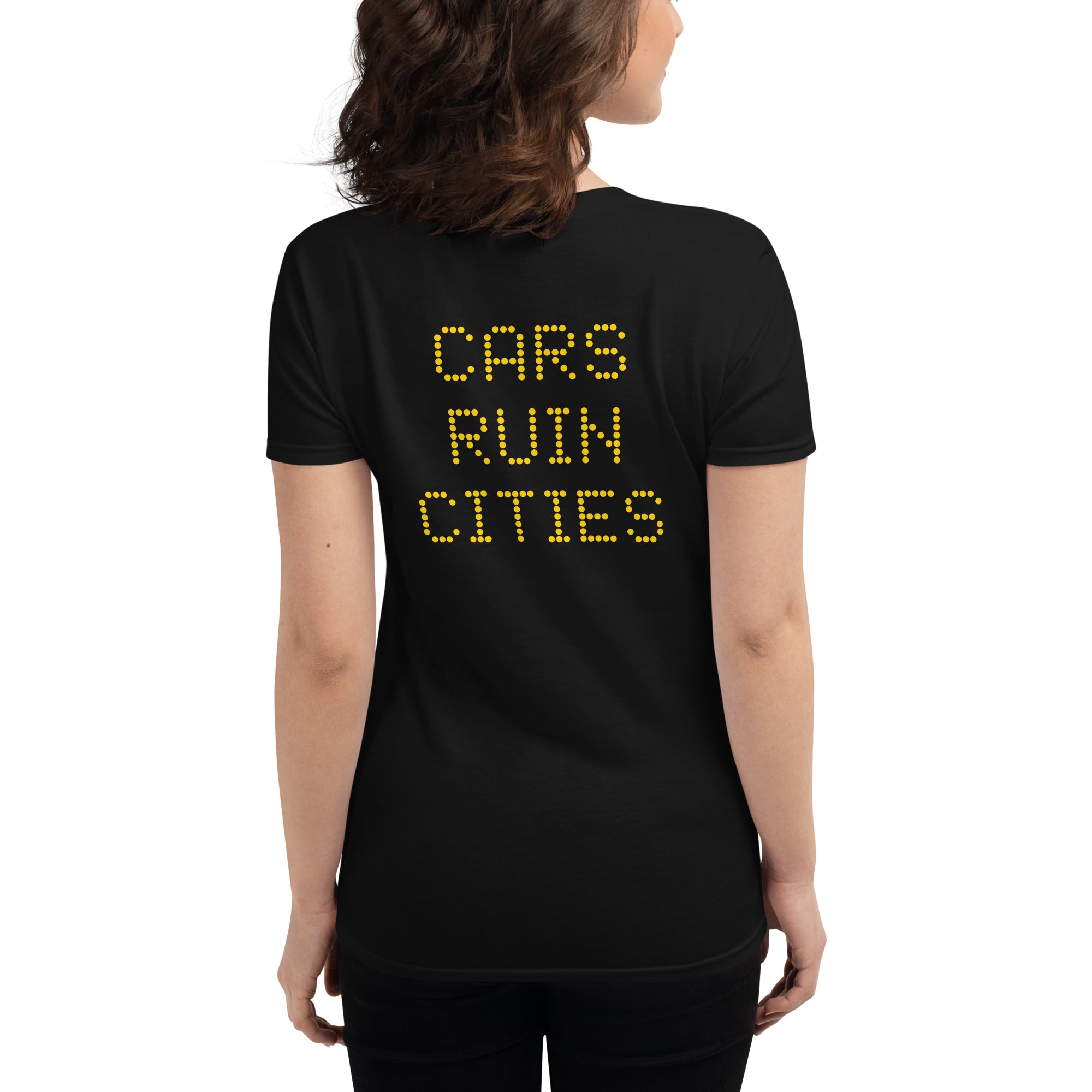 CARS RUIN CITIES T-shirt (contour cut)